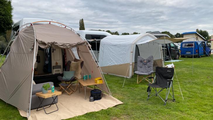 Ein Zelt für den Nugget – das Vaude Drive Van